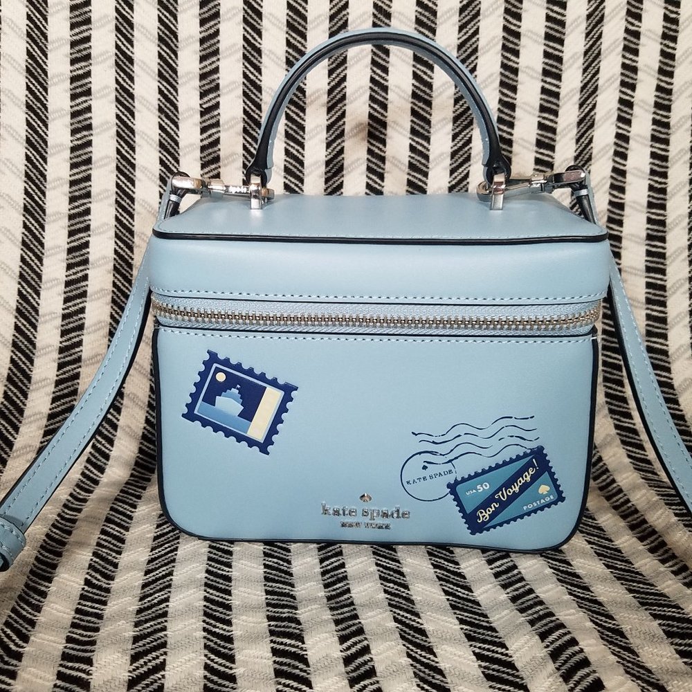 Kate Spade Trunk Crossbody Off the Grid FreshWater - Picture 12 of 14